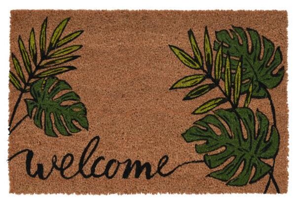 Ταπέτο εισόδου "Welcome leaves" 59x39εκ