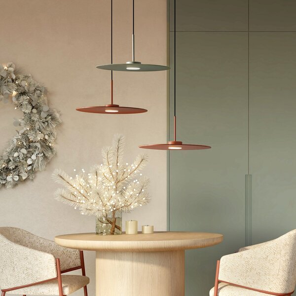 Nowodvorski Lighting Κρεμαστό φωτιστικό Simone, χάλυβας, μπλε umbra, Ø 40 cm, GX53, ρυθμιζόμενος, Μπλε, Σαλόνι / τραπεζαρία, Μέταλλο, σύγχρονο