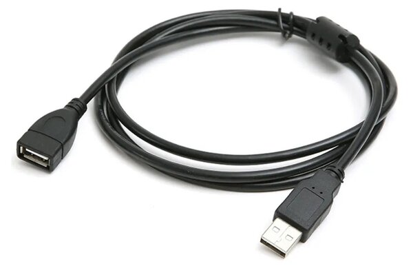 GloboStar® 80104 SONOFF USB Male to Female Extension Cable 2.0 Cable Length 150cm