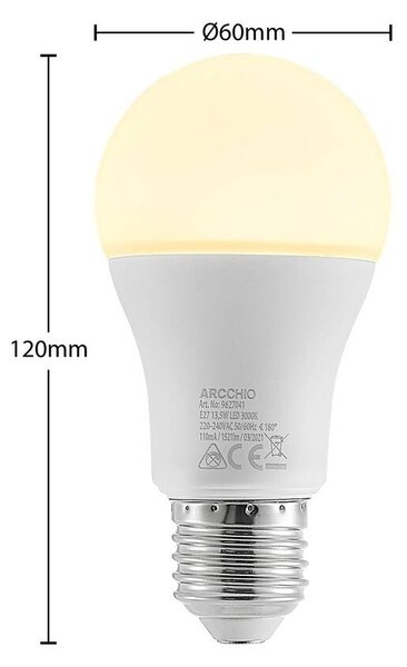 Arcchio - Λαμπτήρας LED 13,5W (1521lm) 3000K E27