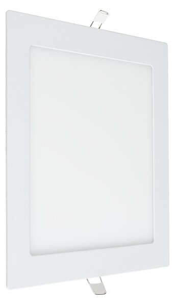 GloboStar® 60198 Χωνευτό LED Panel 20W 2120lm 120° AC 220-240V IP20 Μ22.5 x Π22.5 x Υ1.9cm Φυσικό Λευκό 4500K - 3 Χρόνια Εγγύηση