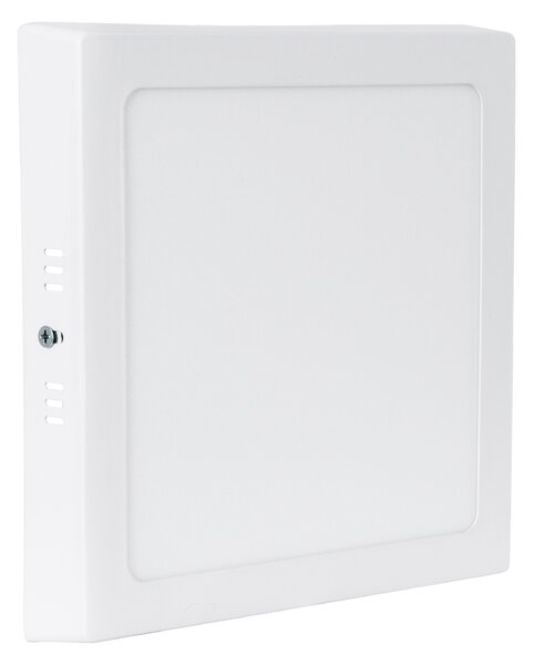 GloboStar® 60203 Εξωτερικό LED Panel 22x22cm 20W 2180lm 120° AC 220-240V IP20 Μ22 x Π22 x Υ3cm Ψυχρό Λευκό 6000K - 3 Χρόνια Εγγύηση