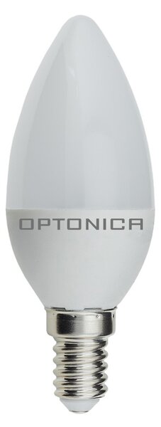 OPTONICA LED λάμπα candle C37 1423, 3.7W, 4500K, E14, 320lm