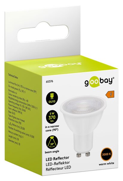 GOOBAY LED λάμπα spot 65376, GU10, 5W, 3000K, 370lm