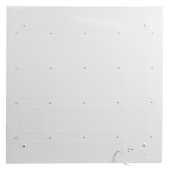 GloboStar® 60216 LED Panel Transparent 60x60cm 44W 4180lm 120° CRI≥80Ra AC 220-240V IP20 Μ60 x Π60 x Υ2.5cm - Φυσικό Λευκό 4500K - 2 Χρόνια Εγγύηση