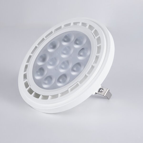 GloboStar® S-40003 Σποτ LED GU5.3 AR111 12W 1200lm 36° AC 220-240V IP20 Φ11 x Υ7cm Ψυχρό Λευκό 6000K - 1 Χρόνο Εγγύηση