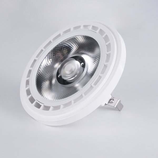 GloboStar® S-40004 Σποτ LED GU5.3 AR111 15W 1500lm 12° AC 220-240V IP20 Φ11 x Υ7cm Ψυχρό Λευκό 6000K - 1 Χρόνο Εγγύηση