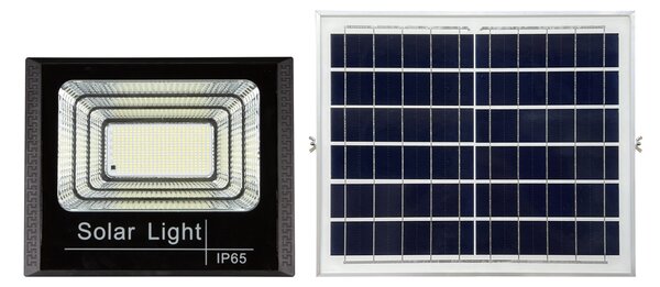 POWERTECH LED ηλιακός προβολέας PT-1267, 80W, 4000K, 800lm, 10000mA, IP65