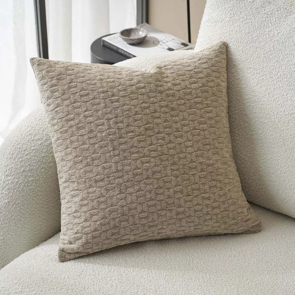 Διακοσμητική Μαξιλαροθήκη (50x50) Gofis Home Ondine Beige 184/06