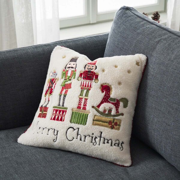 Χριστουγεννιάτικη Μαξιλαροθήκη (43x43) Gofis Home Xmas 314