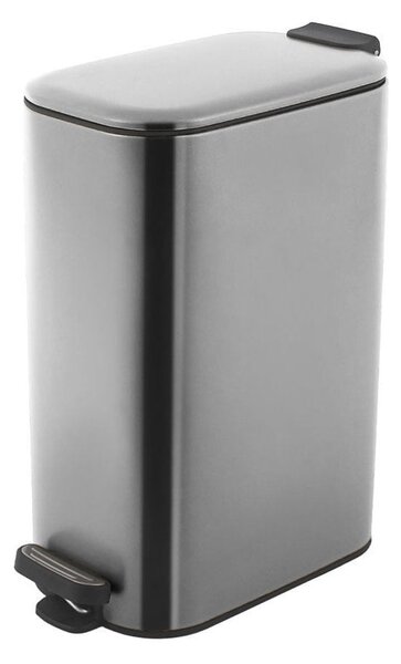 Κάδος Απορριμμάτων (41.3x23.4x53.6) Estia 30lt Slim Inox 02-33941