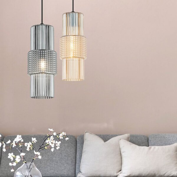 Φωτιστικό Οροφής Μονόφωτο Viokef Lilian Honey 4294901