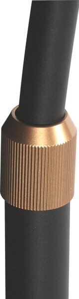 Steinhauer Φωτιστικό LED Ringlux, μαύρο/χρυσό, μέταλλο, CCT, ρυθμιστής έντασης φωτισμού, ρυθμιζόμενος, Μαύρο, Σαλόνι / τραπεζαρία, Μέταλλο, σύγχρονο
