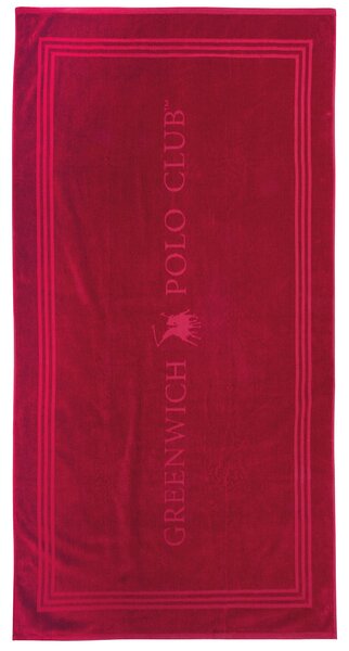 Πετσέτα Θαλάσσης (90x170) Greenwich Polo Club Beach 4066 Red