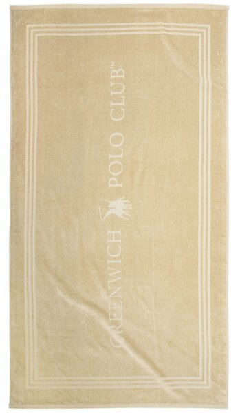 Πετσέτα Θαλάσσης (90x170) Greenwich Polo Club Beach 4062 Ivory
