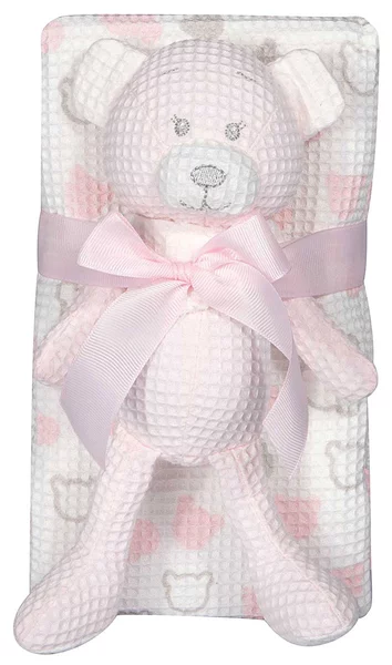 Κουβέρτα Πικέ Αγκαλιάς (75x100) + Λούτρινο Greenwich Polo Club Baby 8855
