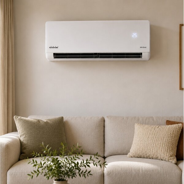 Κλιματιστικό Inverter Toyotomi Ikigai TAN-18IG με Wi-Fi, Ιονιστή, απόδοση 18000 Btu και ενεργειακή κλάση A++/A+++ - White