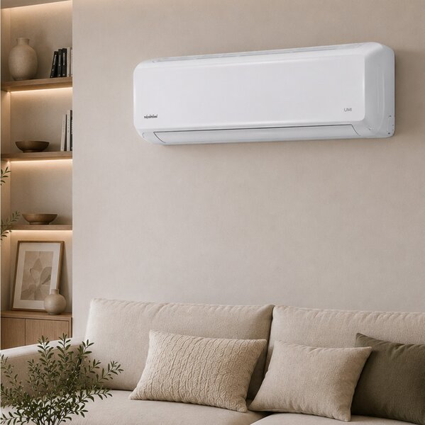 Κλιματιστικό Inverter Toyotomi Umi UTN-12CH με Wi-Fi, Ιονιστή, απόδοση 12000 Btu και ενεργειακή κλάση A+++/A+++ - White