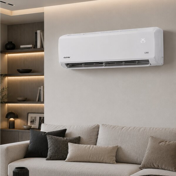 Κλιματιστικό Inverter Toyotomi Umi UTN-18CH με Wi-Fi, Ιονιστή, απόδοση 18000 Btu και ενεργειακή κλάση A++/A+++ - White