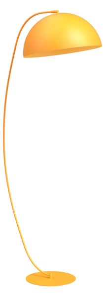 EMIBIG LIGHTING Λάμπα δαπέδου Arcos, πορτοκαλί, ύψος 150 cm, μέταλλο, Πορτοκαλί, Σαλόνι / τραπεζαρία, Μέταλλο, σύγχρονο