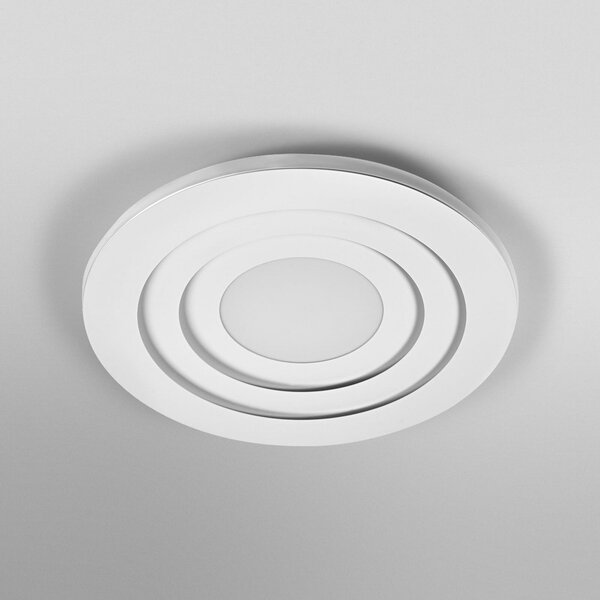 OSRAM LED φωτιστικό οροφής ORBIS SPIRAL LOOP 51 cm λευκό Sidelight, Λευκό, Σαλόνι / τραπεζαρία, Μέταλλο, σύγχρονο