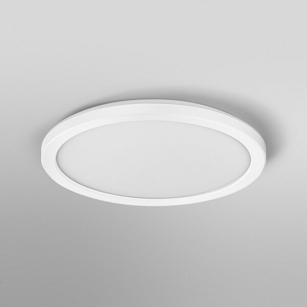 OSRAM LED φωτιστικό οροφής ORBIS ULTRA SLIM, λευκό, Ø 24 cm, ρυθμιζόμενο, ρυθμιζόμενος, Λευκό, Σαλόνι / τραπεζαρία, Πλαστικό, σύγχρονο