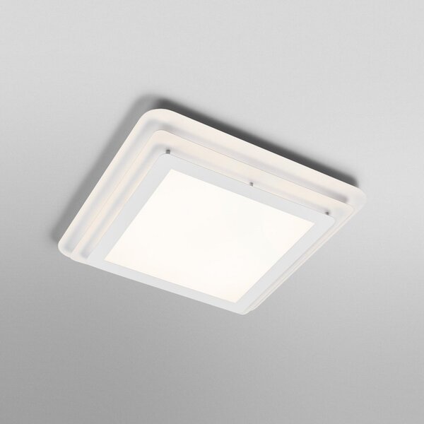 OSRAM LED φωτιστικό οροφής ORBIS SPIRAL LAYER, λευκό, 45 x cm, Λευκό, Σαλόνι / τραπεζαρία, Μέταλλο, σύγχρονο