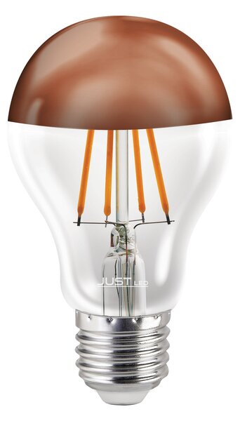 JUST LED JUSTLed-LED Filament Ε27/A60/8W/3000K/880Lm Copper (B276008401)