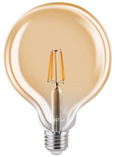 JUST LED JUSTLed-LED Filament Ε27/G125/12W/3000K/1300Lm AMBER ( B271212201)