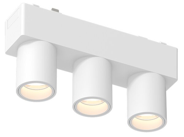 InLight Φωτιστικό LED 6W 3000K για Ultra-Thin μαγνητική ράγα σε λευκή απόχρωση D:12,5cmX5,5cm (T03601-WH)