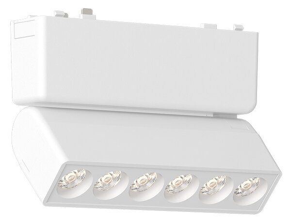 InLight Φωτιστικό LED 6W 3000K για Ultra-Thin μαγνητική ράγα σε λευκή απόχρωση D:12,2cmX8cm (T03301-WH)