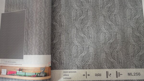 Ταπετσαρία BEHANG EXPRESSE WALLPAPER QUEEN MATERIALS ML256-BEH - 2,00x3,00μ