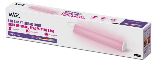 WiZ LED επιτραπέζιο φωτιστικό Light Bar, μονό πακέτο, ρυθμιζόμενος, Λευκό, Σαλόνι / τραπεζαρία, Πλαστικό, σύγχρονο