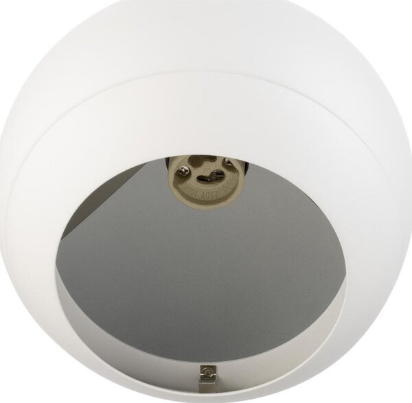 SLV Κρεμαστή λάμπα Light Eye 150, λευκή, Ø 15 cm, μέταλλο, ρυθμιζόμενος, Λευκό, Σαλόνι / τραπεζαρία, Μέταλλο, σύγχρονο