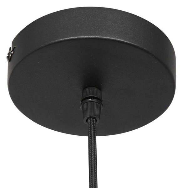 Steinhauer Κρεμαστό φωτιστικό Bollique, ορείχαλκος, Ø 40 cm, γυαλί, 1-φωτεινός, σφαίρα, ρυθμιζόμενος, Χρυσό / Ορείχαλκου, Σαλόνι / τραπεζαρία, Γυαλί, Σφαίρα
