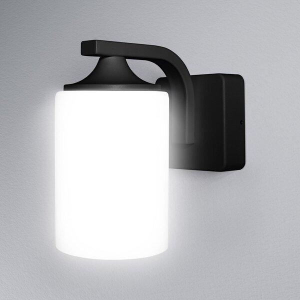 OSRAM Λάμπα εξωτερικού χώρου ENDURA CLASSIC LANTERN CYLINDER μαύρη, ρυθμιζόμενος, Μαύρο, Αλουμίνιο, σύγχρονο