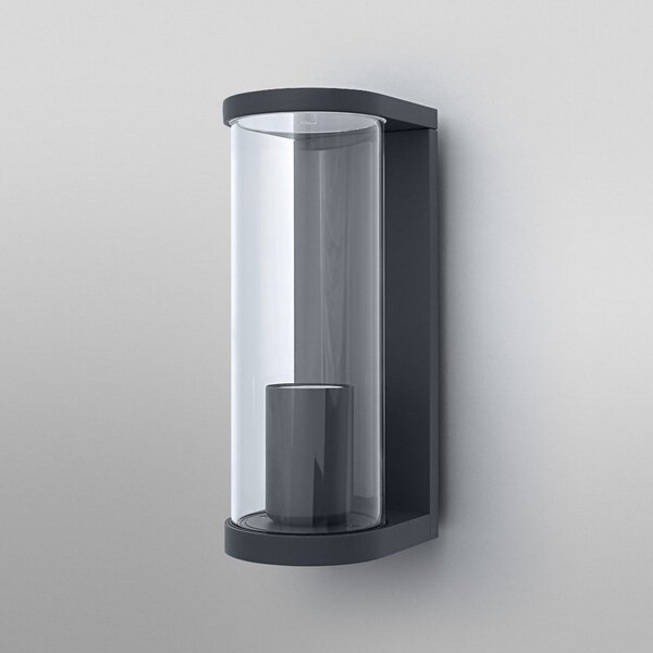 OSRAM Λάμπα εξωτερικού χώρου ENDURA CLASSIC TUBULAR, σκούρο γκρι IP44, ρυθμιζόμενος, Γκρι, Αλουμίνιο, σύγχρονο