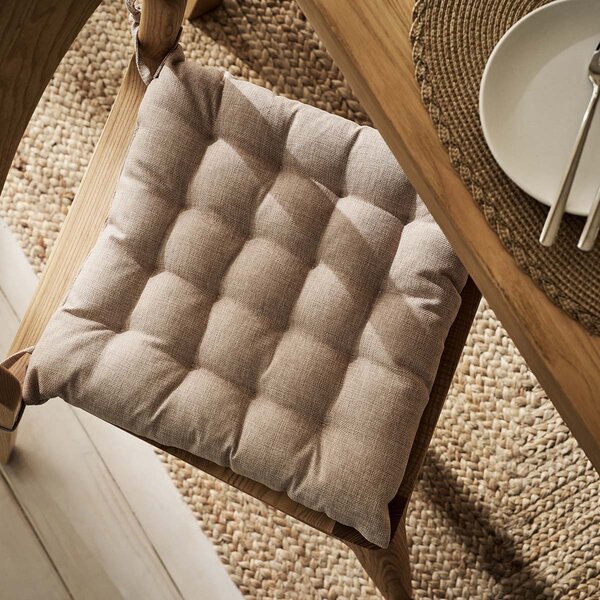 Μαξιλαράκι καρέκλας 40x40cm GOFIS HOME Hygg Beige 213