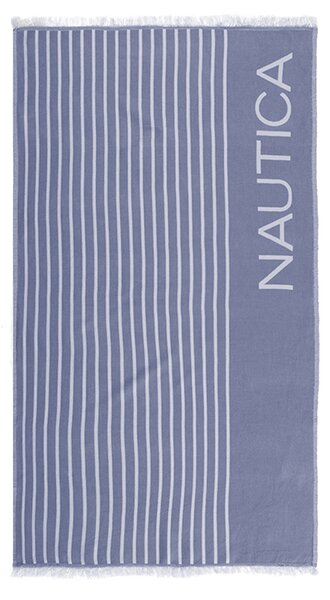 ΠΕΤΣΕΤΑ ΘΑΛΑΣΣΗΣ NAUTICA STRIPE 90X170 DENIM - Nef Nef