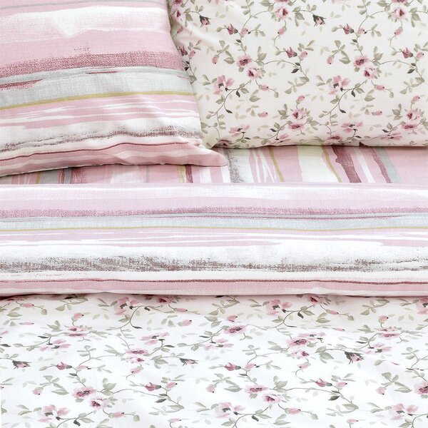 LINO ΜΑΞΙΛΑΡΟΘΗΚΕΣ FLANNEL AGNE ROSE 50X70