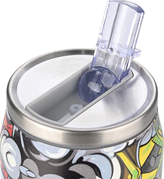 ΘΕΡΜΟΣ TRAVEL CUP SAVE THE AEGEAN 500ml GRAFFITI RHYTHM ESTIA 01-22655