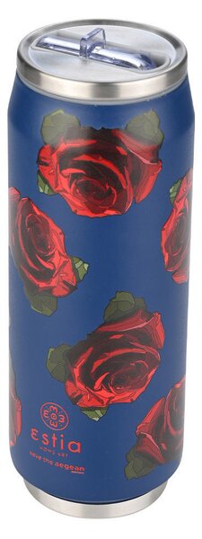 ΘΕΡΜΟΣ TRAVEL CUP SAVE THE AEGEAN 500ml ELECTRIC ROSES ESTIA 01-22709