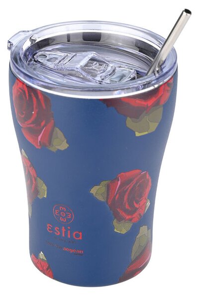 ΘΕΡΜΟΣ COFFEE MUG SAVE THE AEGEAN 350ml ELECTRIC ROSES ESTIA 01-22969