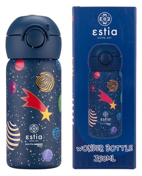 ΘΕΡΜΟΣ ΠΑΙΔΙΚΟ WONDER BOTTLE SAVE THE AEGEAN 350ml COSMIC VOYAGERS ESTIA 01-23478