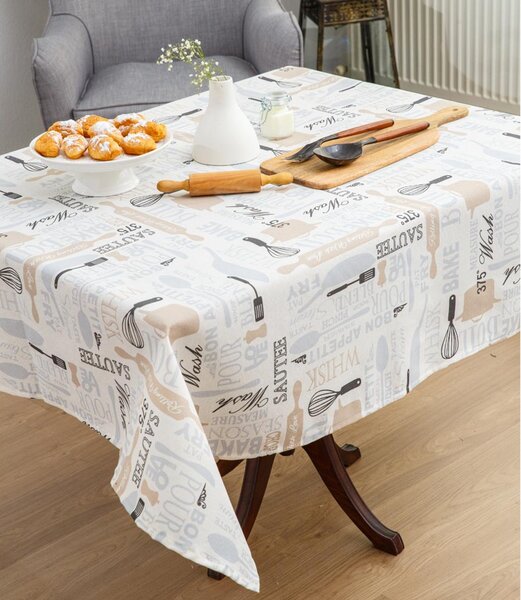 Τραβέρσα Bon Apetit Εκρού 50x140 - Borea Home