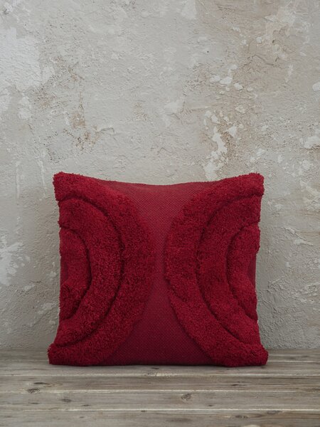 Διακοσμητικό μαξιλάρι 45x45 - Hanna Red - Nima Home