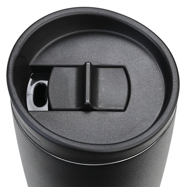 ESTIA ΘΕΡΜΟΣ TRAVEL MUG SAVE THE AEGEAN 450ml MIDNIGHT BLACK