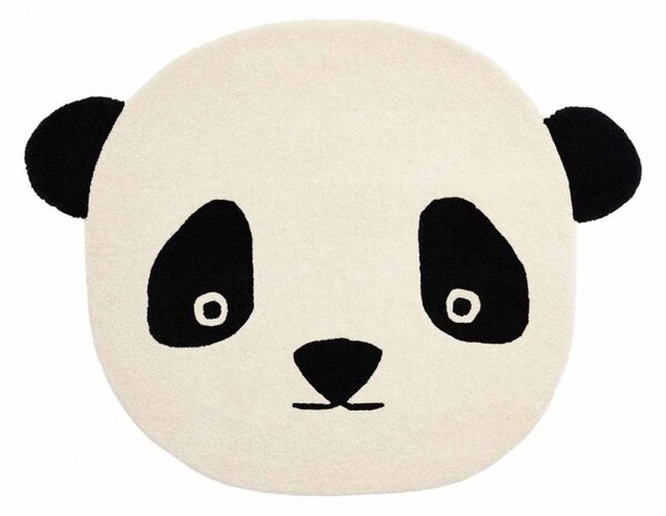 Χαλί Panda OYOY 80% μαλλί - 20% πολυέστερ . 87 cm x 110 cm