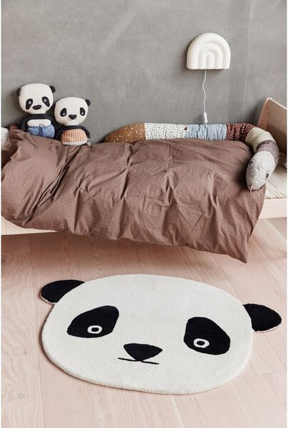 Χαλί Panda OYOY 80% μαλλί - 20% πολυέστερ . 87 cm x 110 cm