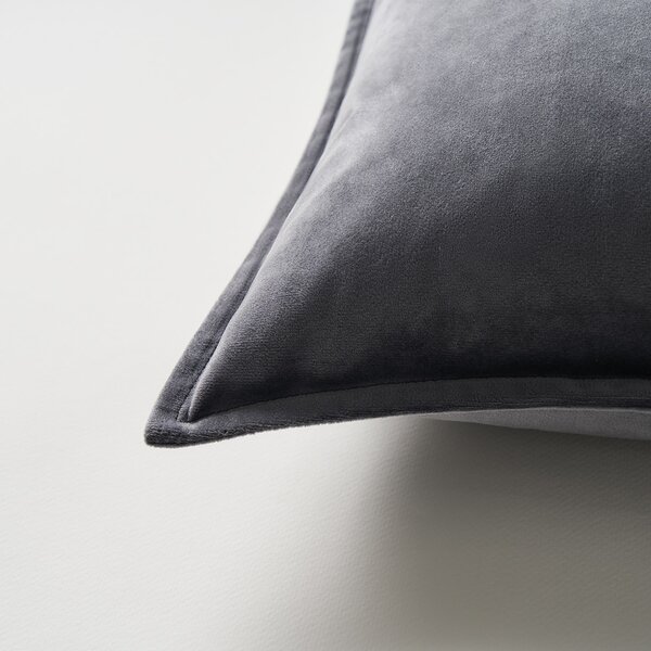 Διακοσμητική Μαξιλαροθήκη Βελουτέ (43x43) Gofis Home Winter Mystic Grey 710/15